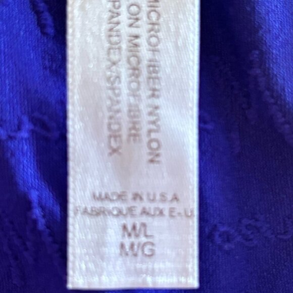 Marciano Scuba Neck Workout Tank Top Size L Purple/Plum - Picture 6 of 7